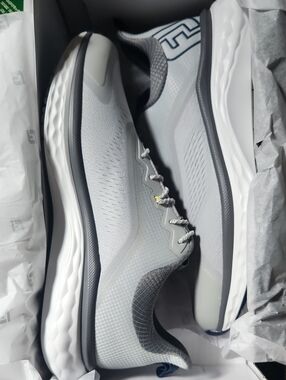 FootJoy Men's Athletic Shoes Gray White